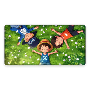 Mousepad One Piece Luffy Nino Pasto Waterproof
