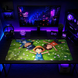 Mousepad One Piece Luffy Nino Pasto Waterproof