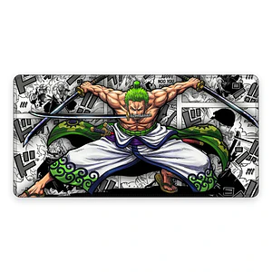 Mousepad Anime One Piece Zoro Manga Ataque XL