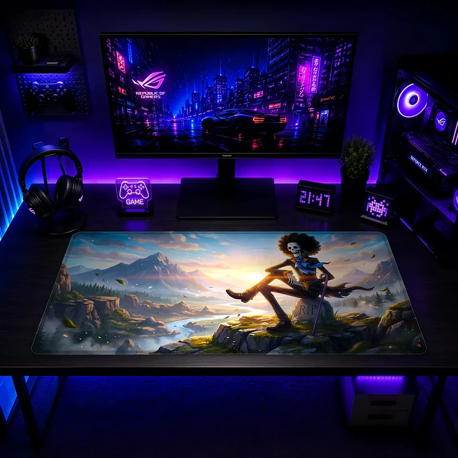 Mousepad XL One Piece Brook Montana Premium 2