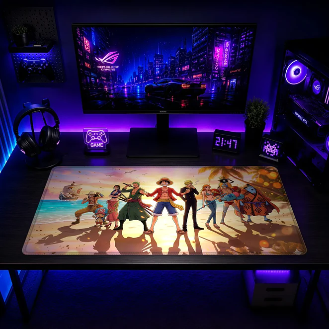 Mousepad Anime One Piece Banda Playa XL 2