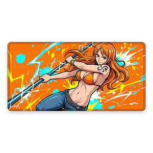 Mousepad One Piece Nami Electro Waterproof