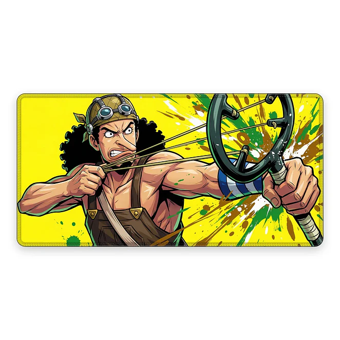 Mousepad Gamer One Piece Usopp Tirador Formato XXL 1
