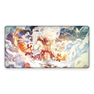 Mousepad Anime One Piece Luffy Nika Humo XL