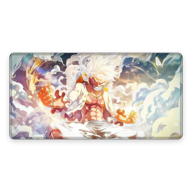 Mousepad Anime One Piece Luffy Nika Humo XL 1