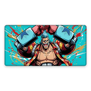 Mousepad Anime One Piece Franky Cyborg XL