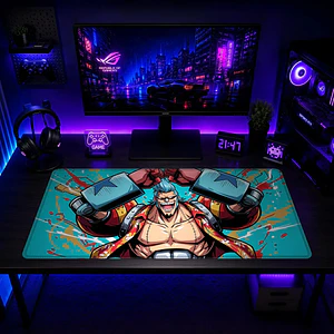 Mousepad Anime One Piece Franky Cyborg XL