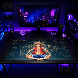 Mousepad Anime One Piece Luffy Planos XL