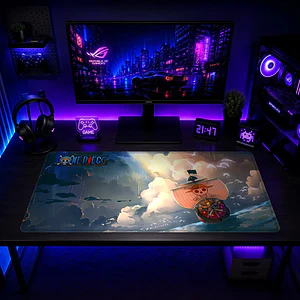 Mousepad Gamer One Piece Sunny Nubes Formato XXL