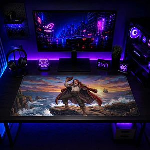 Mousepad XL One Piece Shanks Acantilado Premium