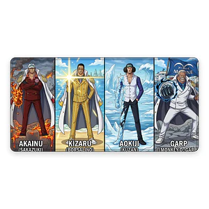 Mousepad Anime One Piece Cuatro Almirantes XL