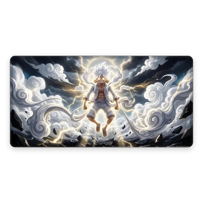 Mousepad One Piece Luffy Nika Cielo Waterproof 1