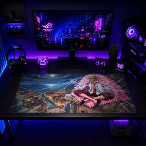 Mousepad Anime One Piece Doflamingo Ciudad XL