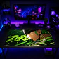 Mousepad One Piece Zoro Green Comic Waterproof - Miniatura 2