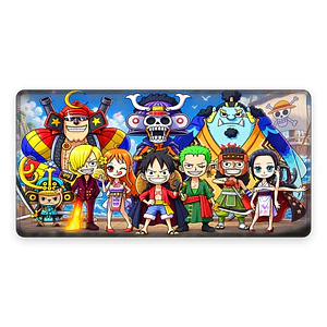 Mousepad XL One Piece Banda Chibi Premium