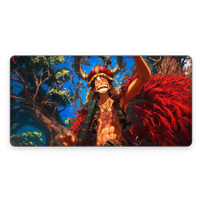 Mousepad One Piece Luffy Arbol Waterproof 1