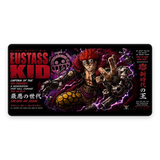 Mousepad Anime One Piece Eustass Kid XL 1