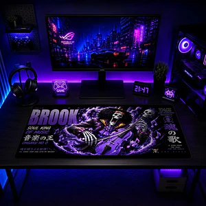 Mousepad XL One Piece Brook Card Premium
