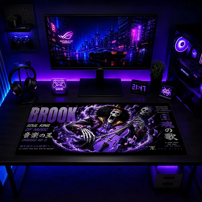 Mousepad XL One Piece Brook Card Premium 2