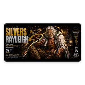 Mousepad Gamer One Piece Rayleigh Card Formato XXL