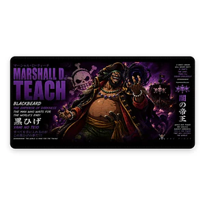 Mousepad One Piece Marshall Teach Card Waterproof