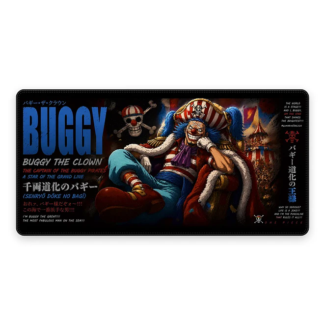 Mousepad XL One Piece Buggy Card Premium 1