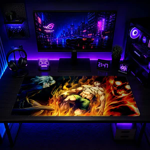 Mousepad Hunter X Hunter Gon Freecss Aura Fuego Waterproof
