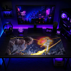 Mousepad Hunter X Hunter Killua Gon Rayo Batalla Waterproof