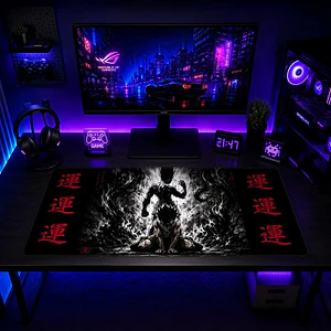 Mousepad Gamer Kanji Poder Formato XXL