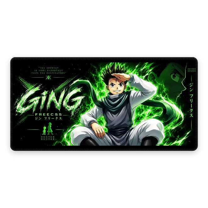 Mousepad Hunter X Hunter Ging Hunter Poder Waterproof 1