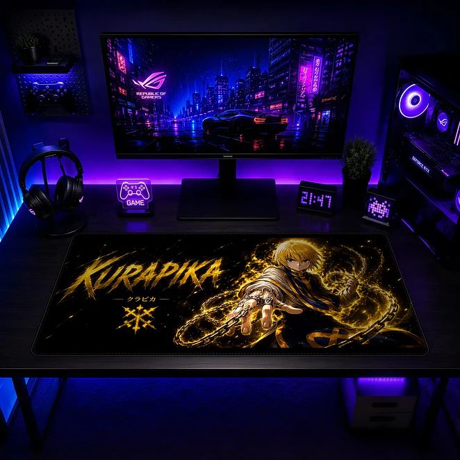 Mousepad Gamer Kurapika Ojos Formato XXL 2
