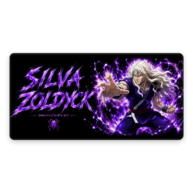 Mousepad Gamer Silva Zoldyck Formato XXL 1