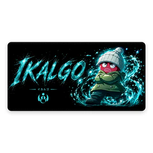 Mousepad XL Hunter X Hunter Ikalgo Cyan Poder Premium
