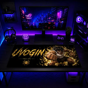 Mousepad XL Hunter X Hunter Uvogin Dorado Fuerza Premium