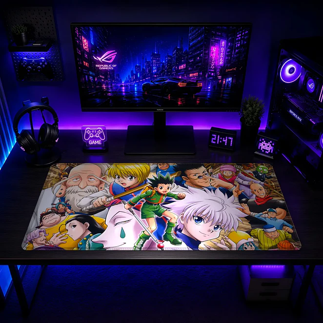 Mousepad Anime Hunter X Hunter Elenco Completo Aventura XL 2