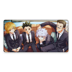 Mousepad XL Hunter X Hunter Equipo Formal Elegancia Premium