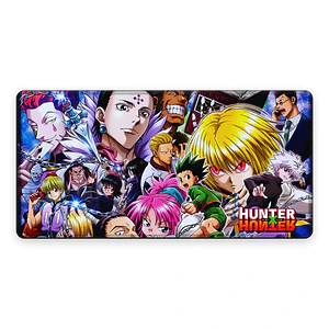 Mousepad Hunter X Hunter Elenco Arcoíris Completo Waterproof