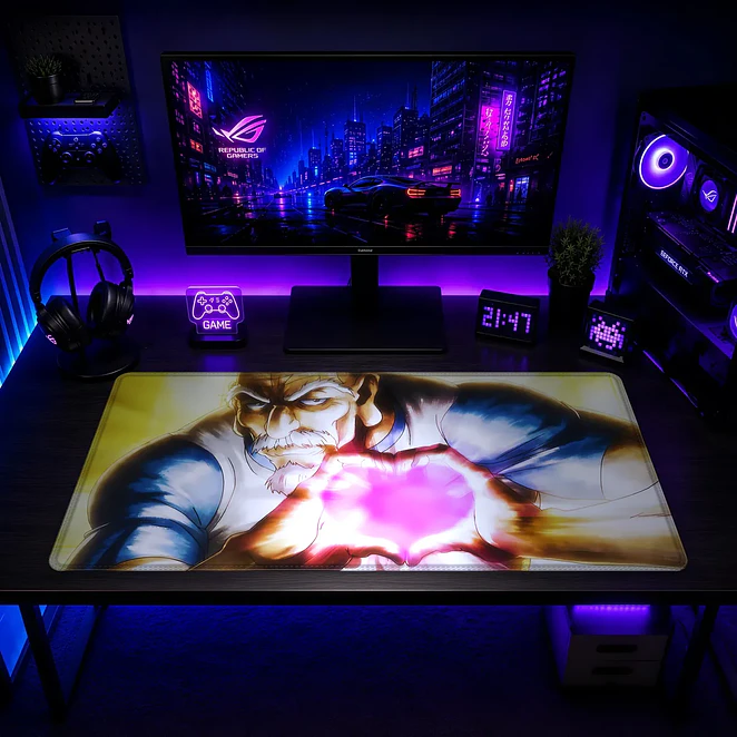 Mousepad Gamer Gon Puños Formato XXL 2