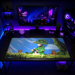 Mousepad Anime Naturaleza Aventura XL