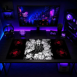 Mousepad XL Hunter X Hunter Rostros Poder Expresión Premium