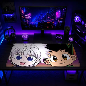 Mousepad Gamer Gon Killua Formato XXL