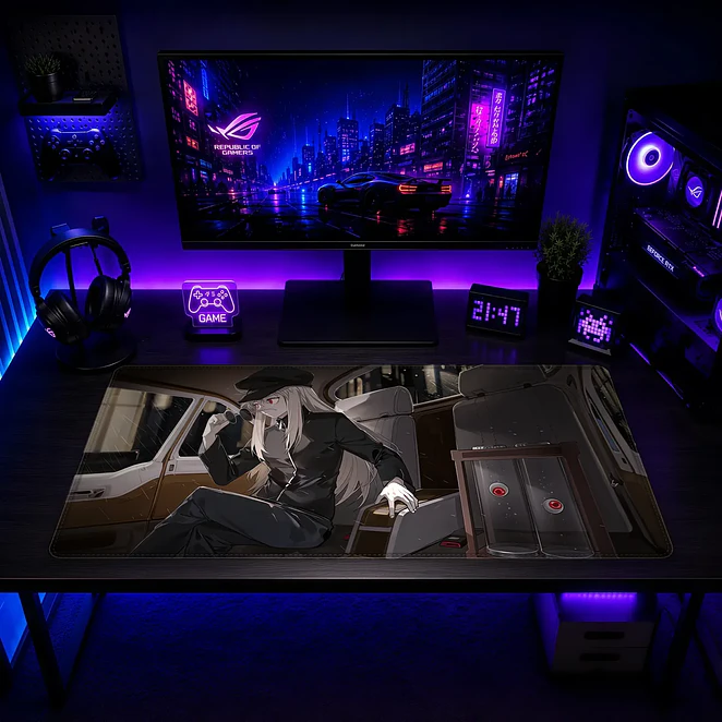 Mousepad Gamer Interior Oscuro Formato XXL 2