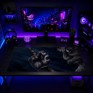 Mousepad XL Hunter X Hunter Puños Oscuros Poder Premium