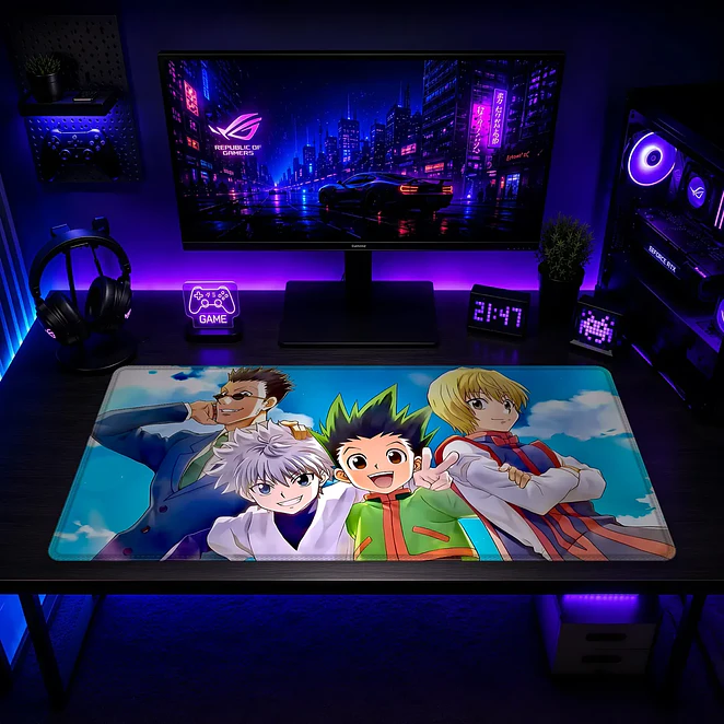 Mousepad Gamer Grupo Aventureros Formato XXL 2
