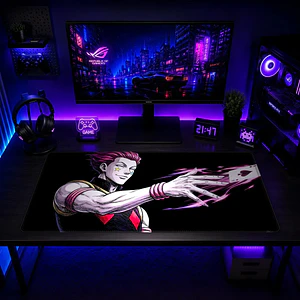 Mousepad Gamer Hisoka Cartas Formato XXL