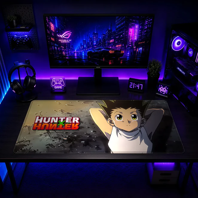 Mousepad Anime Hunter X Hunter Logo Oficial Gon XL 2
