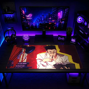 Mousepad XL Hunter X Hunter Hisoka Duelo Cartas Premium