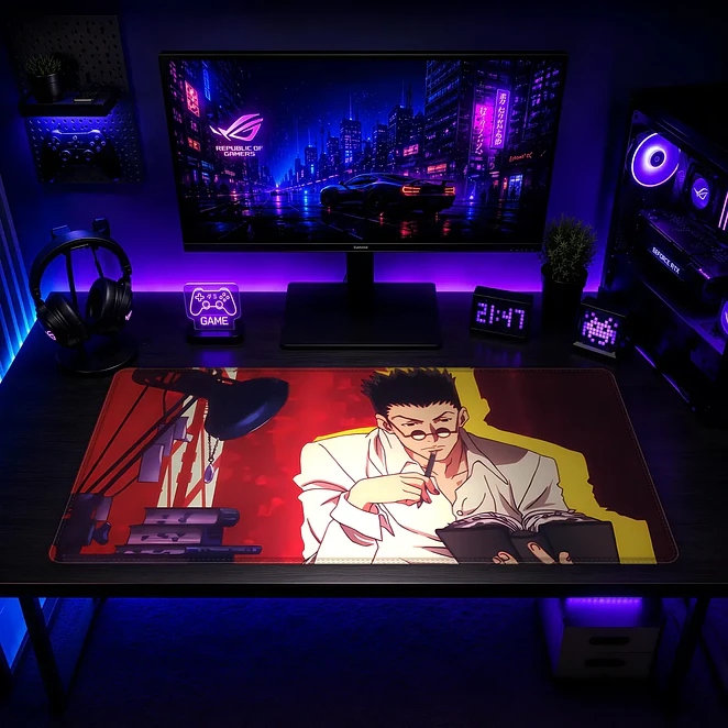 Mousepad XL Hunter X Hunter Hisoka Duelo Cartas Premium 2