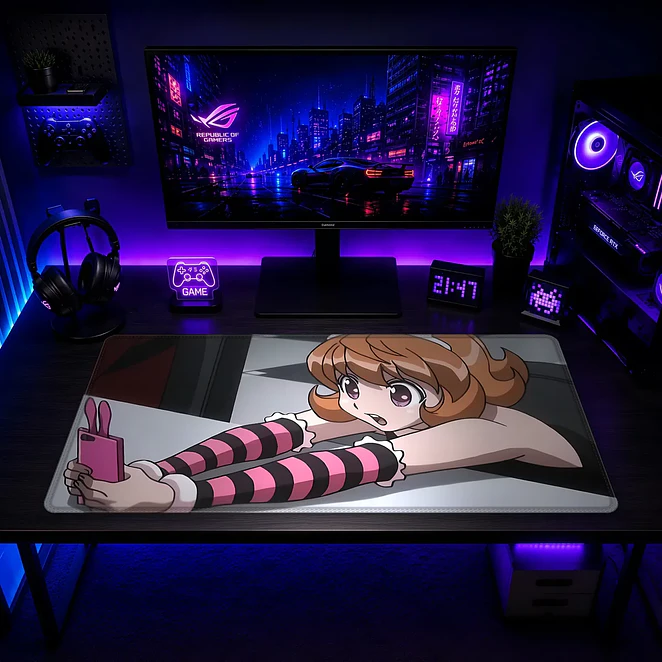 Mousepad Anime Hunter X Hunter Punk Rock Estilo XL 2