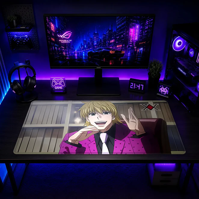 Mousepad Hunter X Hunter Hisoka Killua Sonrisa Waterproof 2